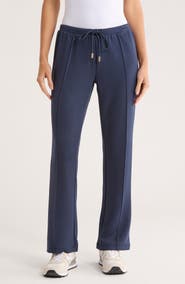Nanette Lepore Play Front Seam Scuba Knit Flare Pants