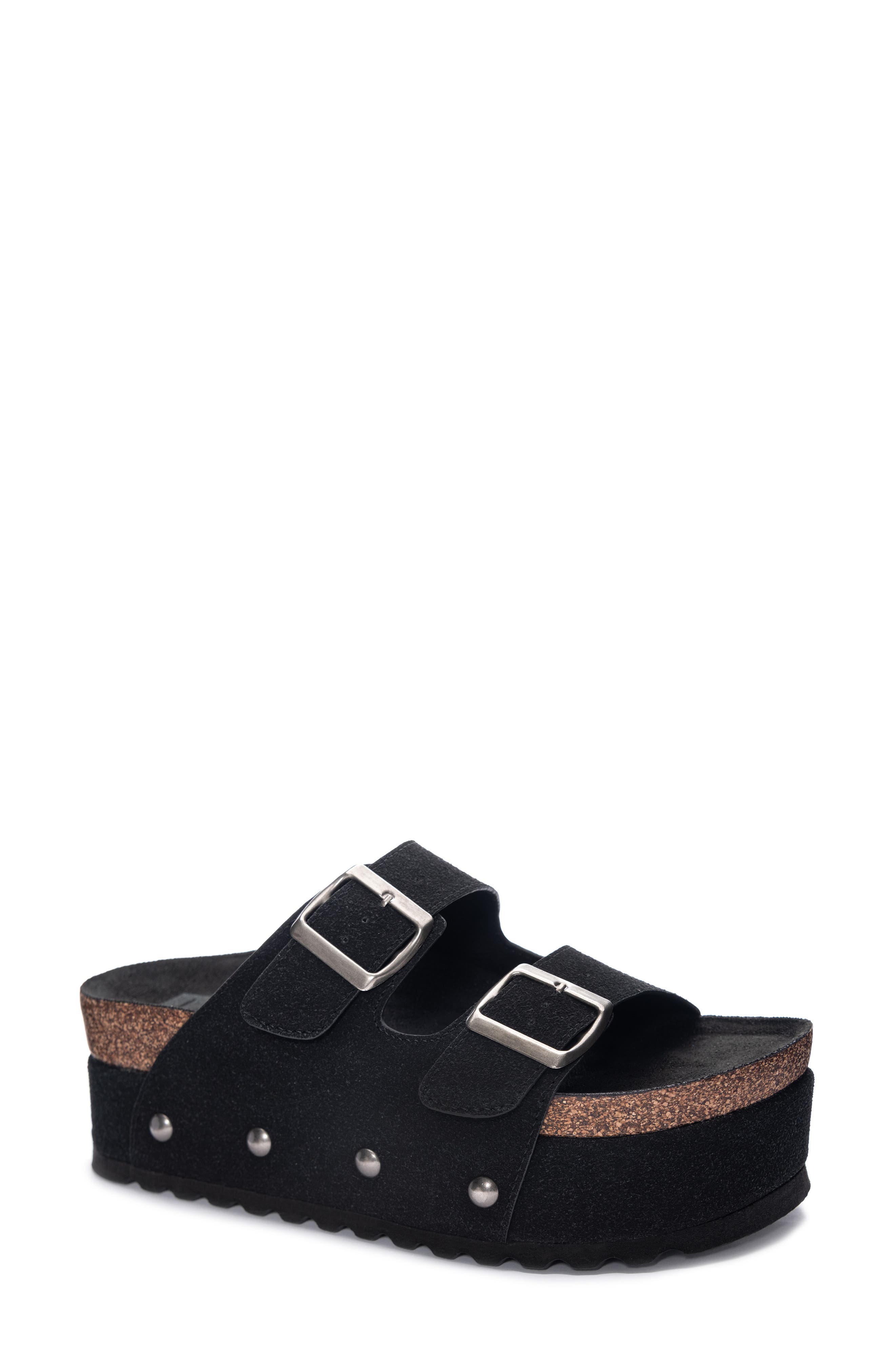 Dirty Laundry Platform Sandal, Main, color, 