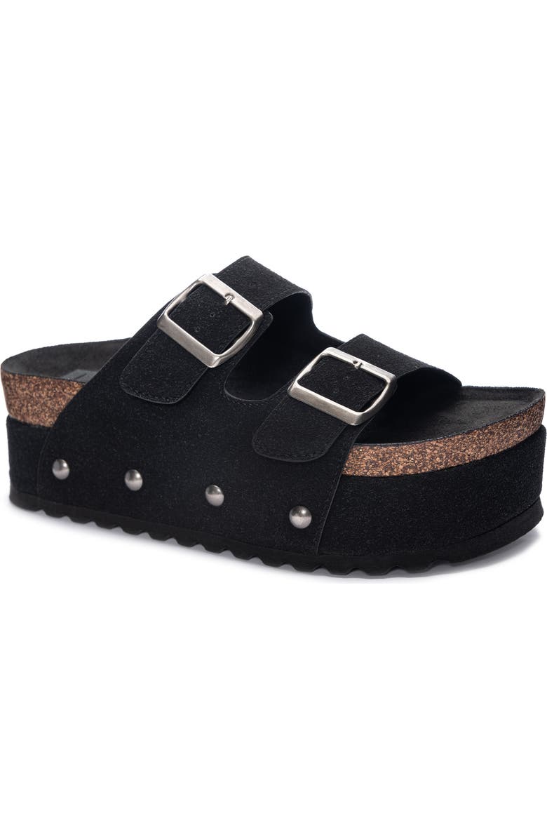 Dirty Laundry Platform Sandal, Main, color,