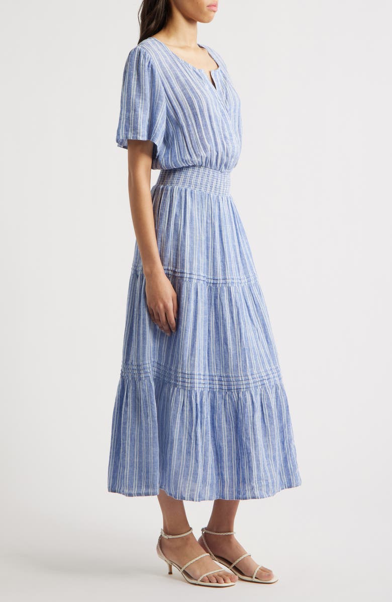 Rails Cannes Stripe Linen Blend Dress, Alternate, color,