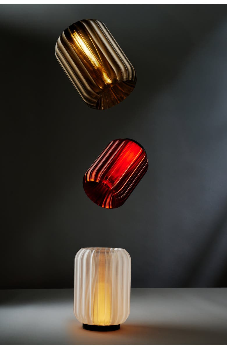 WOOJ DESIGN Cordless Mini Allium Lamp, Alternate, color, Clear