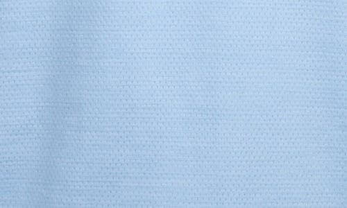 Tailorbyrd Mélange Mesh Performance Golf Polo In Blue