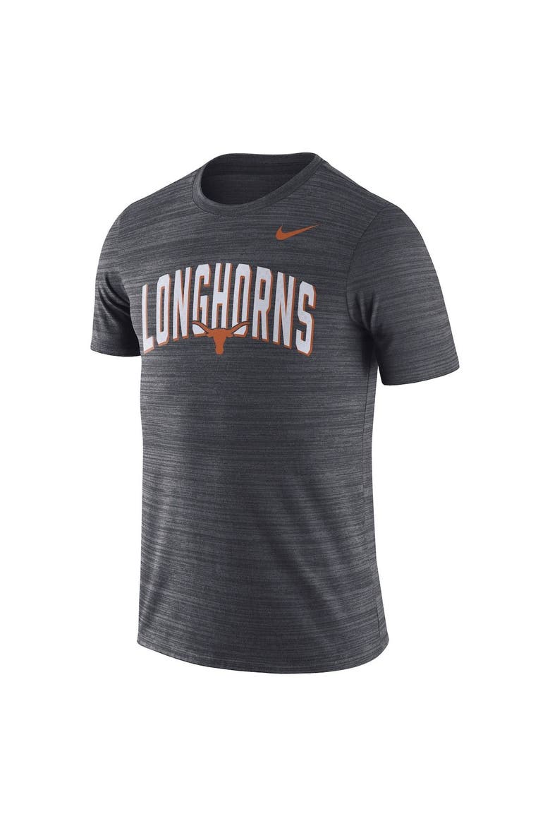 Men's Nike Black Texas Longhorns 2022 Game Day Sideline Velocity Performance T-Shirt, Alternate, color, Black