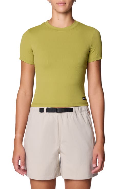 Peak Knit Short Sleeve Tee