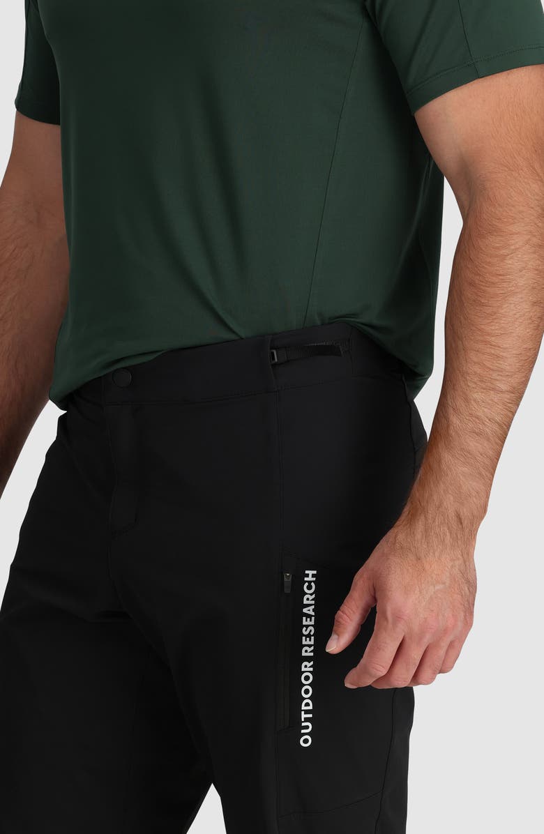 Outdoor Research Freewheel MTB Ride Pants, Alternate, color, Black