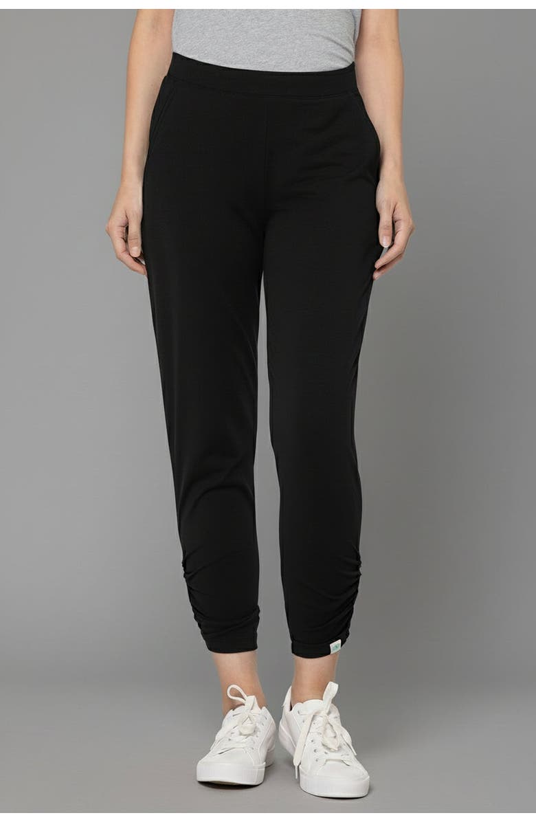 Coolibar Women's Ruche Pants - UPF 50+ Sun Protection - Cafe, Main, color, Black