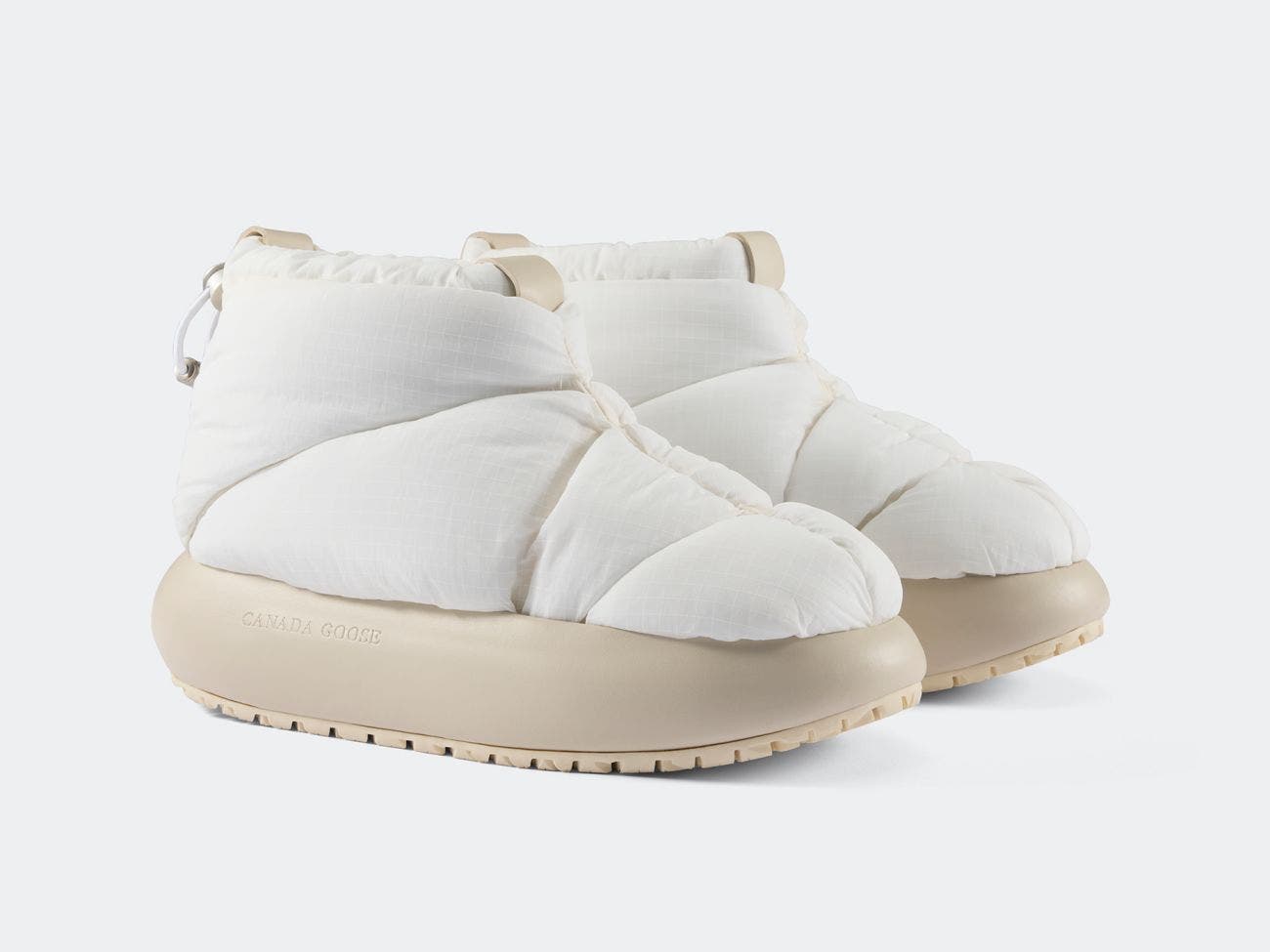 Piper Puffer Boot, Alternate, color, White/Linen