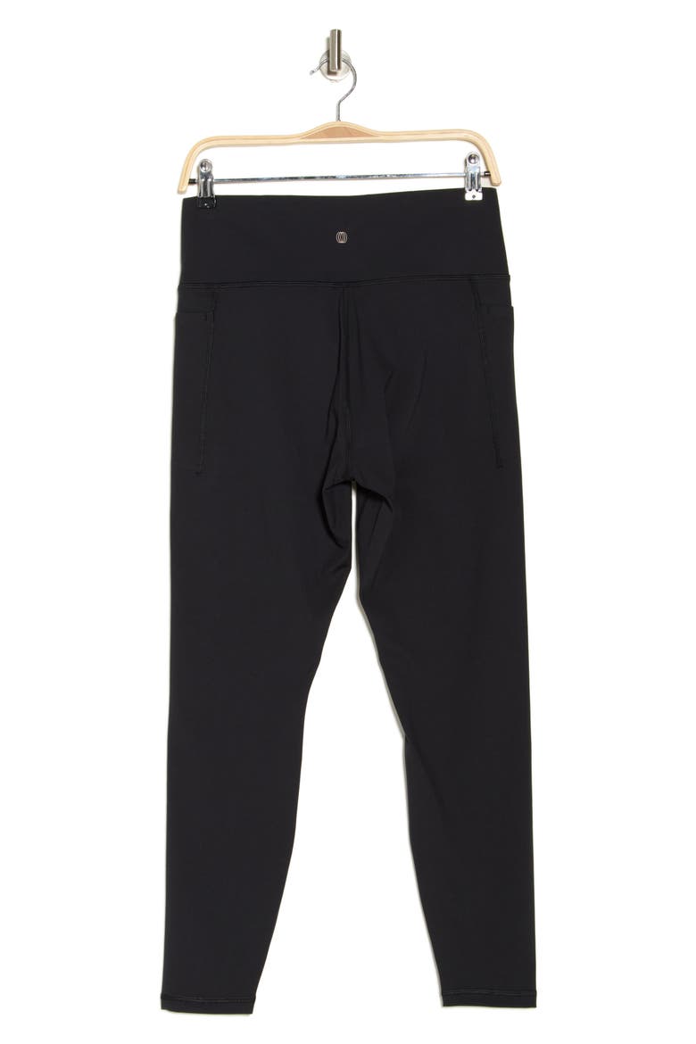 Sophia Pocket Crop Leggings, Alternate, color, TRUE BLACK