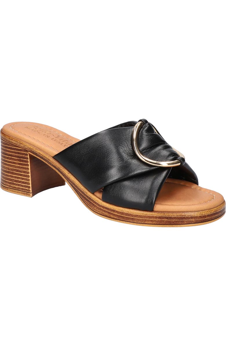 Bella Vita Buckle Slide Sandal, Main, color,