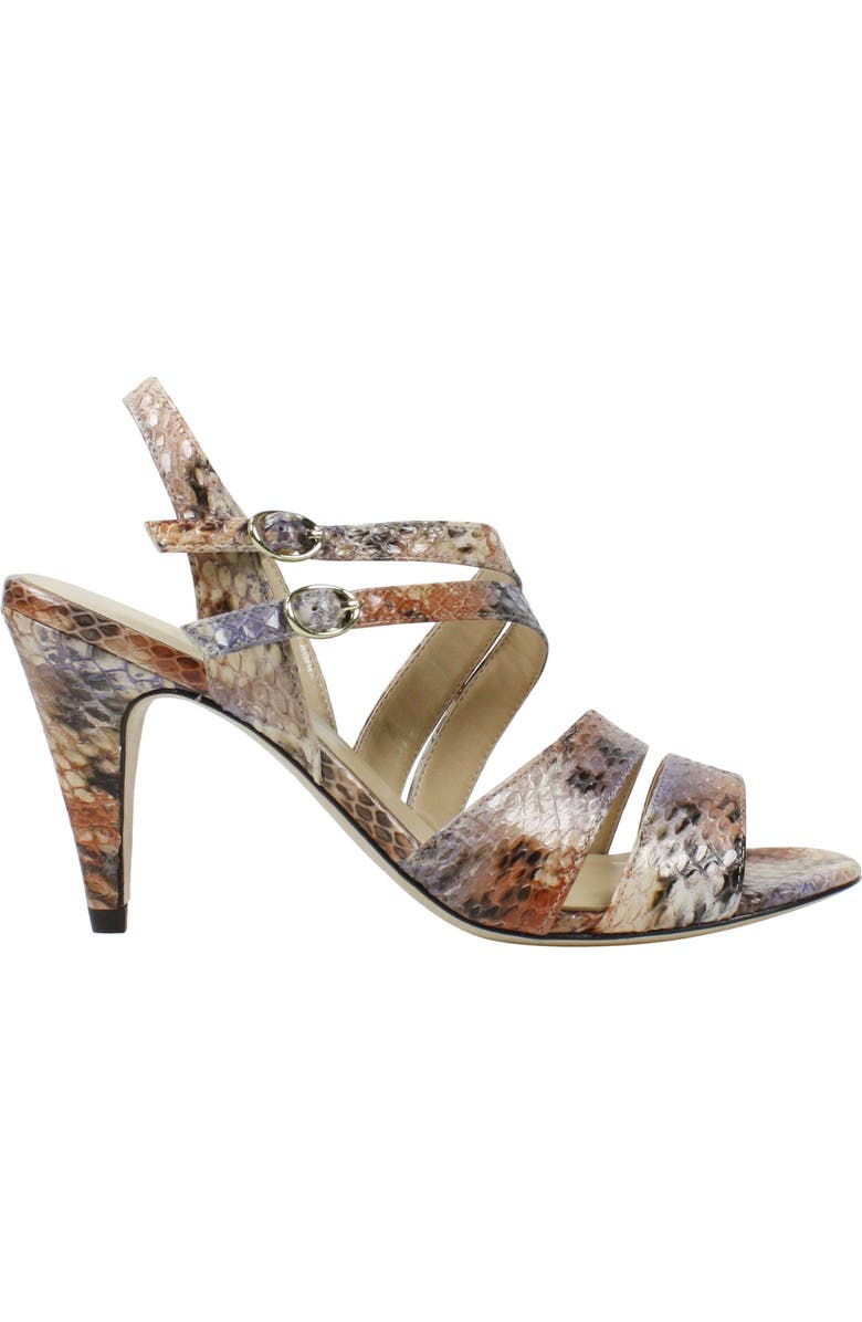 J. Reneé Carro Snake Embossed Strappy Sandal, Alternate, color,