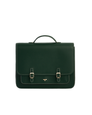 Fable England Into the Woods Green Large Satchel Backpack