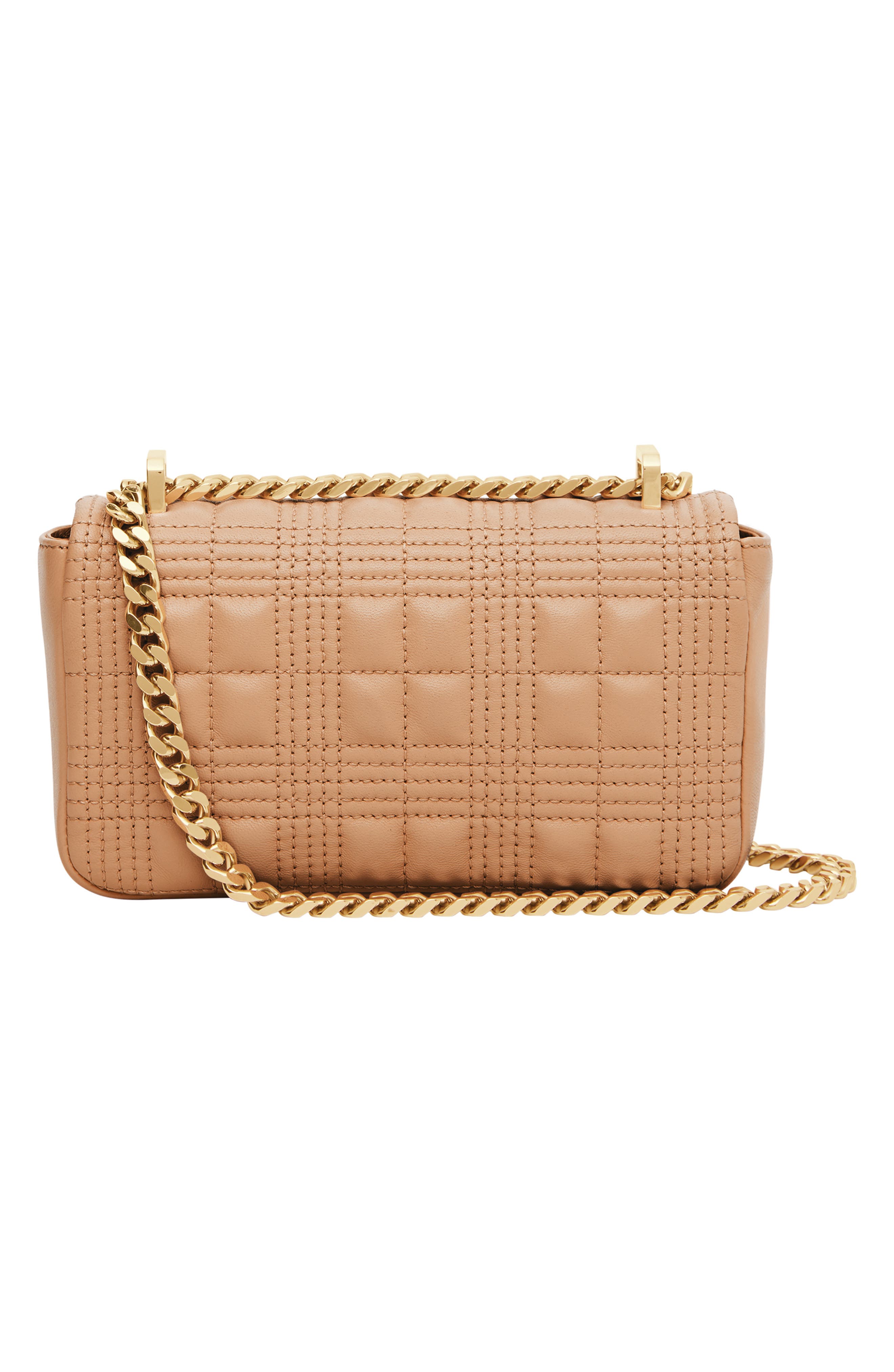 Mini Lola Quilted Lambskin Bag, Alternate, color, CAMEL