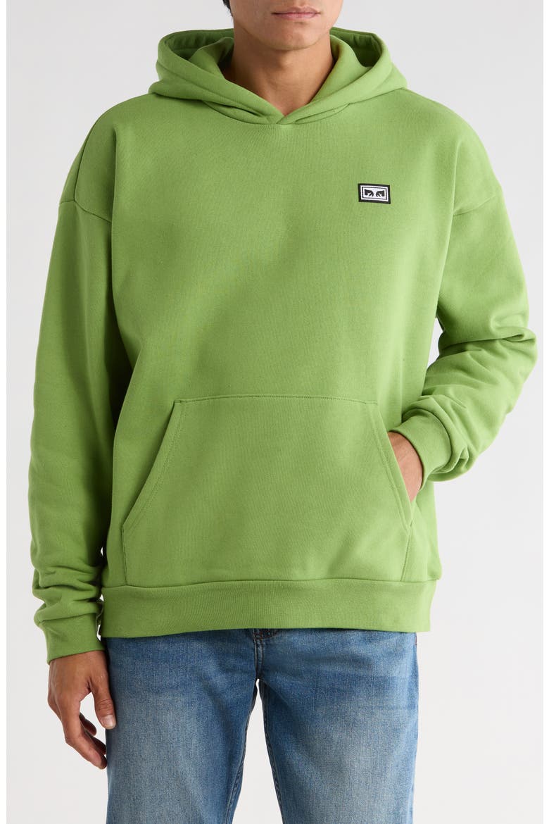 New Visions Extra Heavyweight Hoodie, Main, color, PIQUANT GREEN