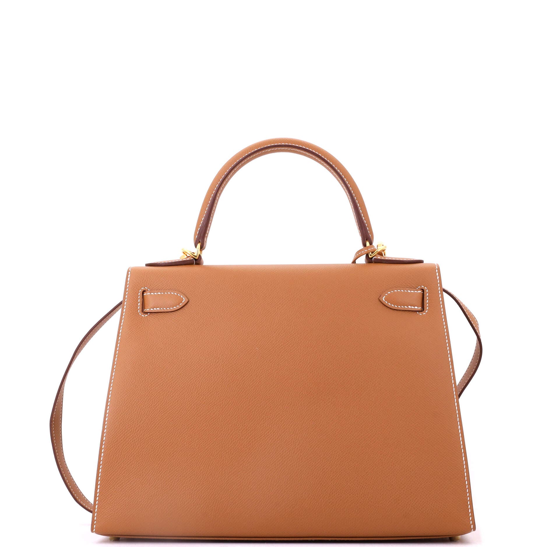 Kelly Handbag Brown Epsom with Gold Hardware 28, Alternate, color, Metallic Gold