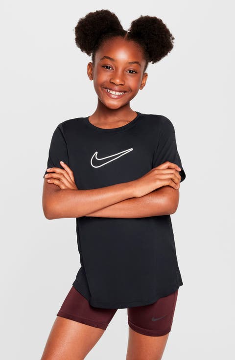 Kids' Swoosh Graphic T-Shirt (Big Kid)
