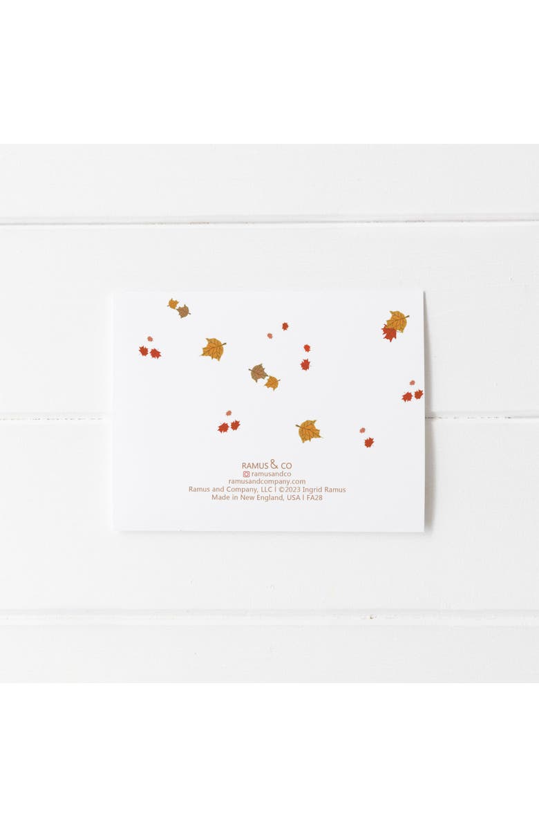 Ramus & Co Fall/Halloween Greeting Cards "Fall Dogs Walk", Alternate, color, Multi-Pack