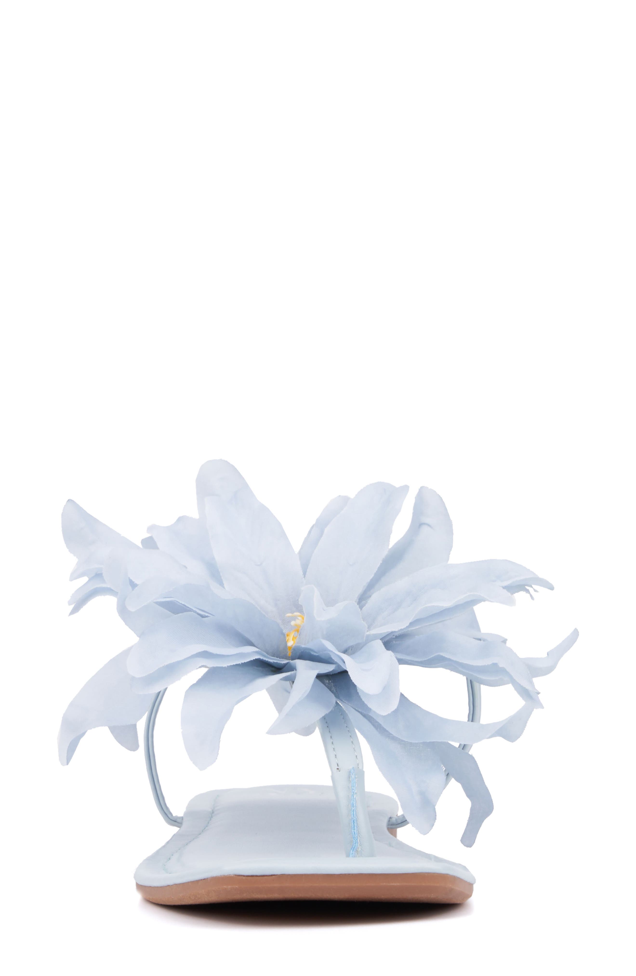 NEW YORK AND COMPANY Flora Sandal, Alternate, color, Pastel Blue