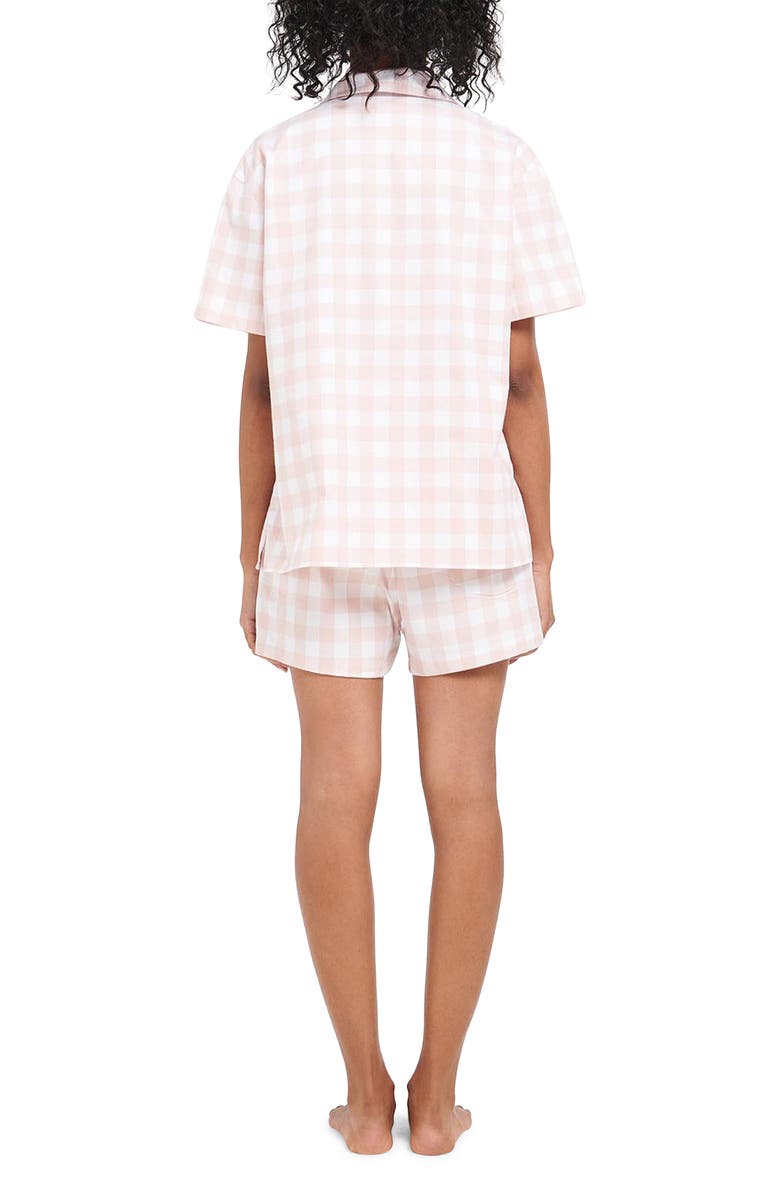 Barbour Etta Gingham Cotton Short Pajamas, Alternate, color,