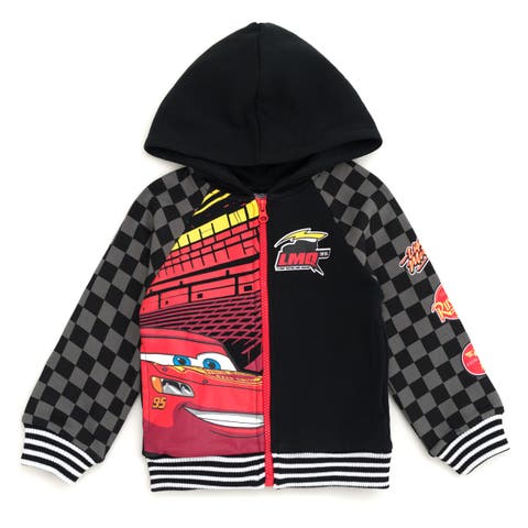 Cars Lightning McQueen Fleece Zip-Up Hoodie