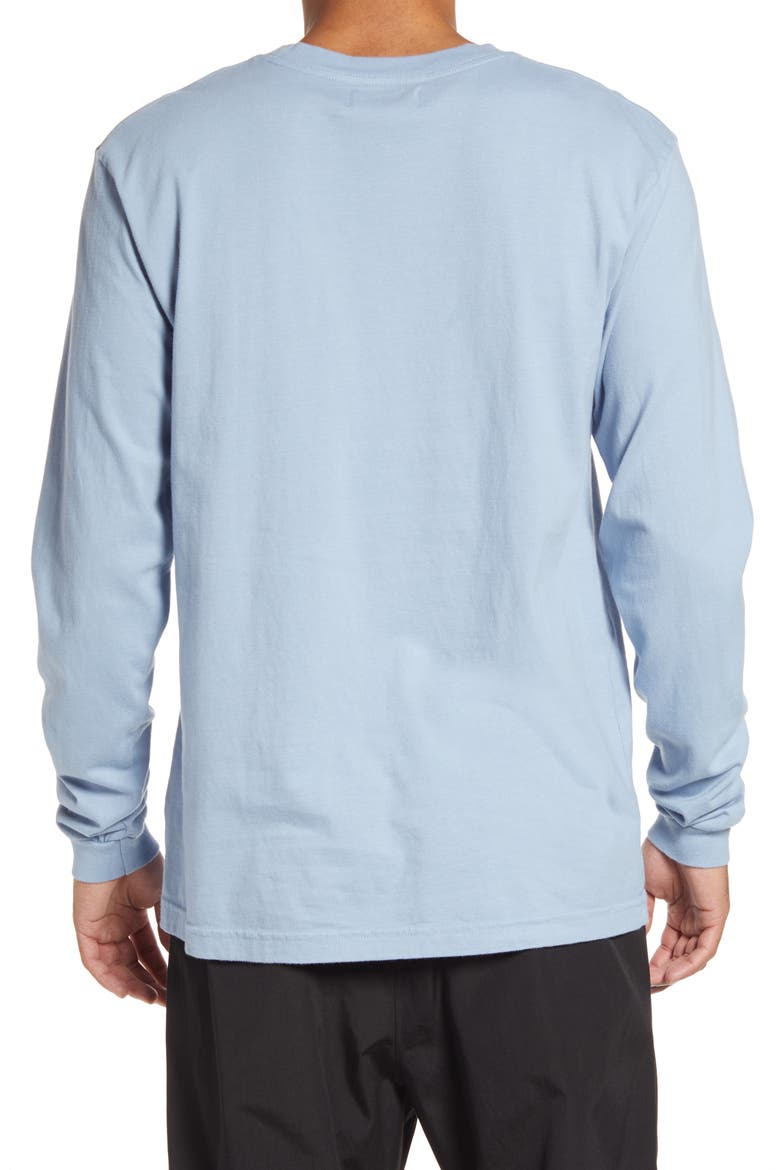 Men's Opposition Long Sleeve Graphic Tee, Alternate, color, BLUE