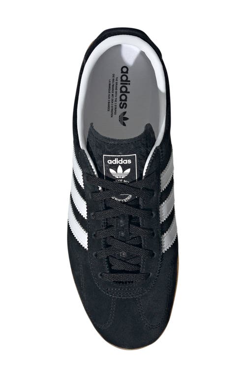 Adidas Originals Adidas Gazelle Lo Pro Sneaker In Black