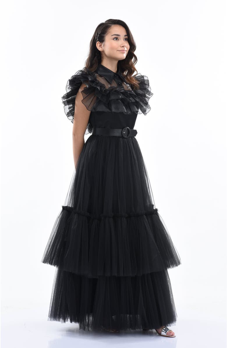 Tulleen Vennecia Dress, Alternate, color, 