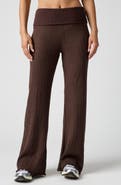 Florence by Mills Mini Cable Stitch Foldover Sweater Pants
