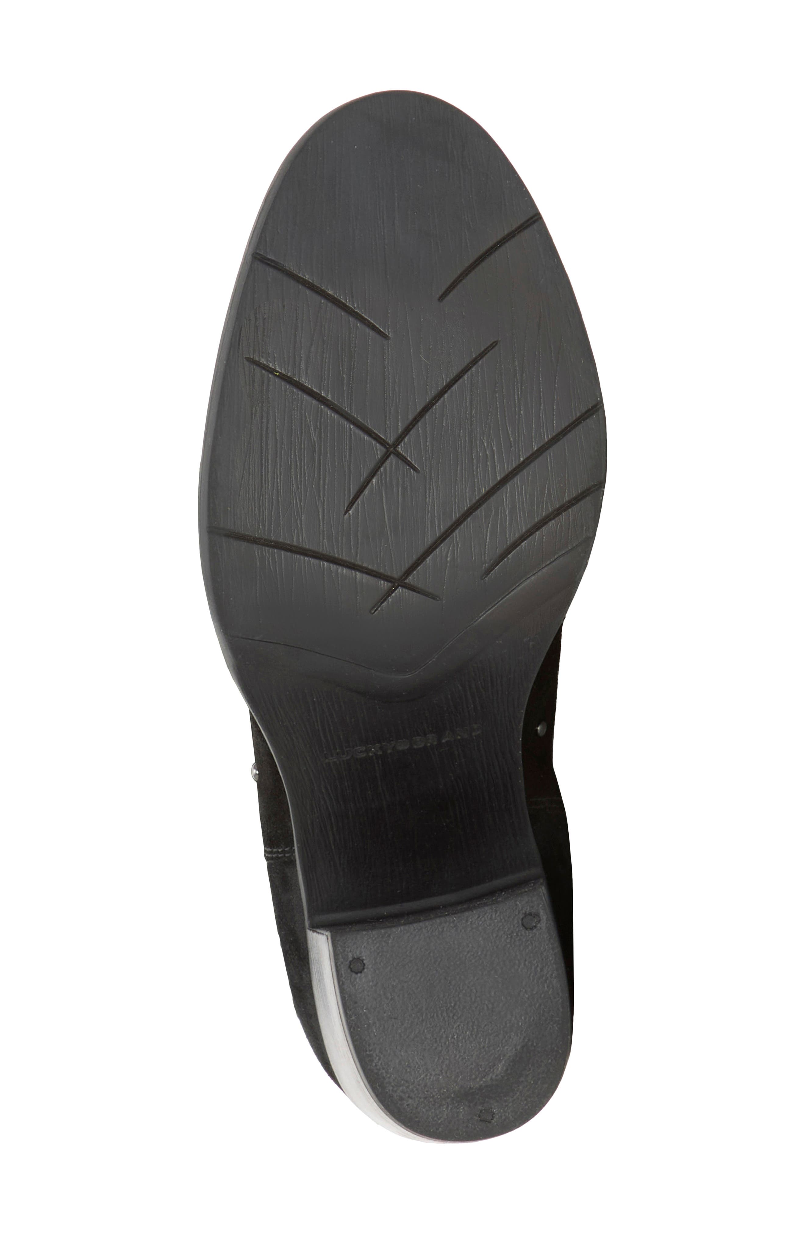 Lucky Brand Borah 2 Knee High Boot, Alternate, color, Black Stud