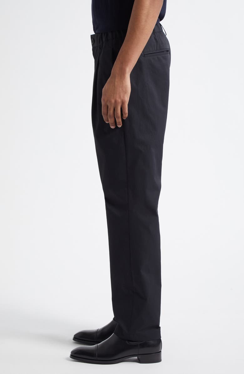 Herno Pleated Pants, Alternate, color, Black