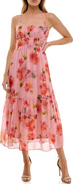 Socialite Scoop Neck Midi Sundress