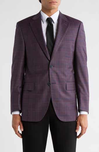 Peter Millar Plaid Wool & Cashmere Blend Sport Coat