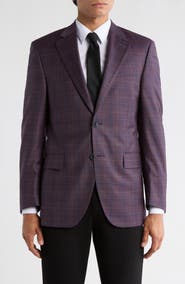 Peter Millar Plaid Wool & Cashmere Blend Sport Coat