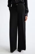 ST. JOHN Palais Stretch Suiting Wide Leg Pants