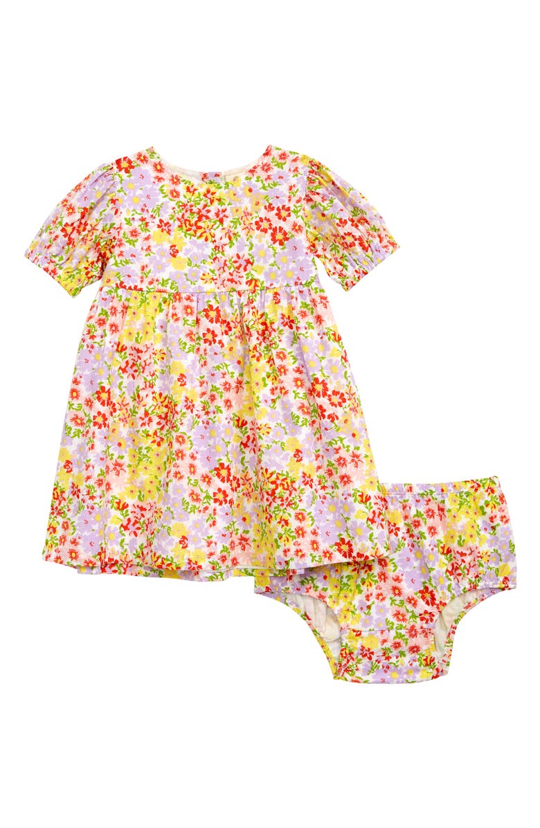 Tucker + Tate Puff Sleeve Dress & Bloomers Set, Main, color,