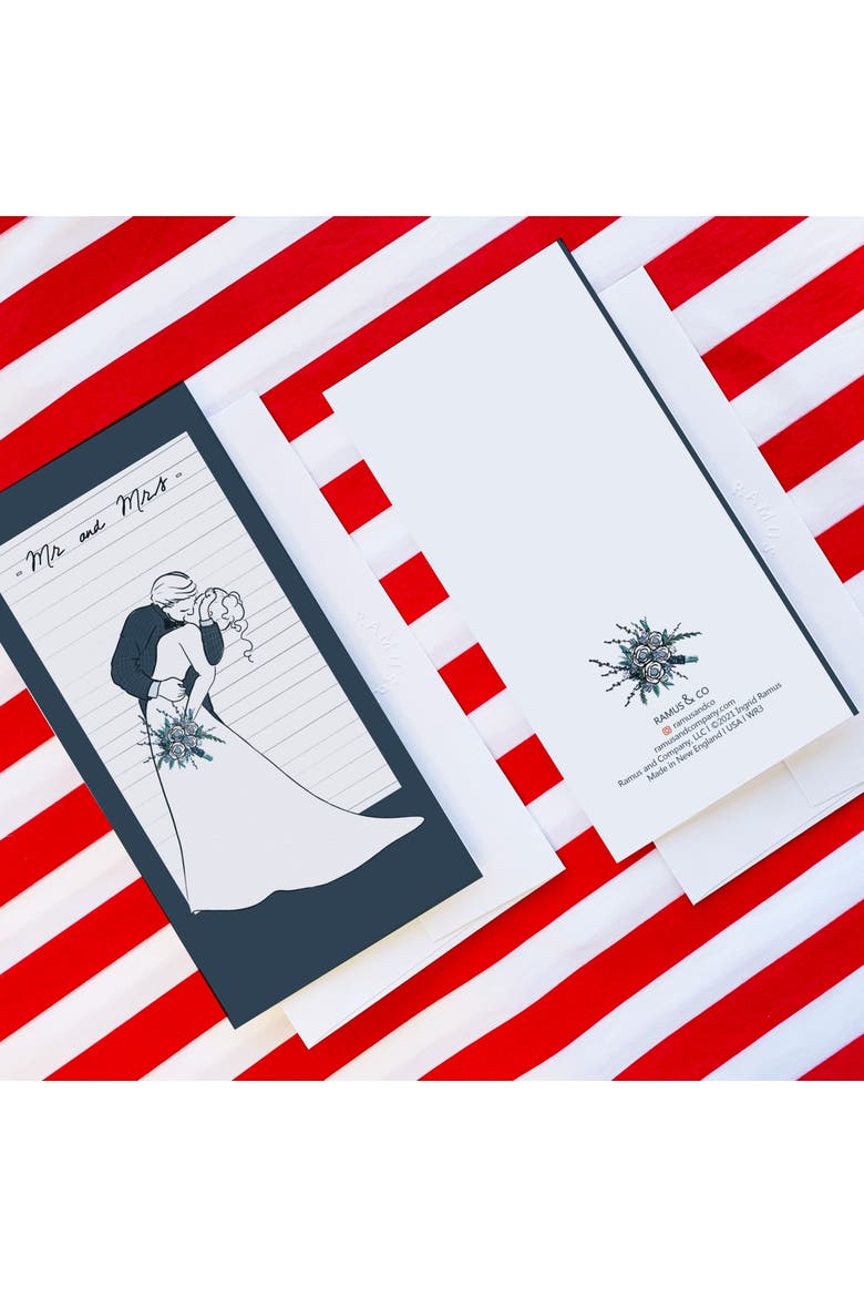 2ct Mr. and Mrs. Long Greeting Card Pack, Alternate, color, Multi-Pack