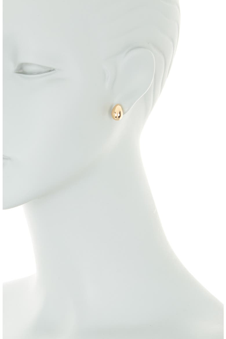 Droplet Stud Earrings, Alternate, color, GOLD