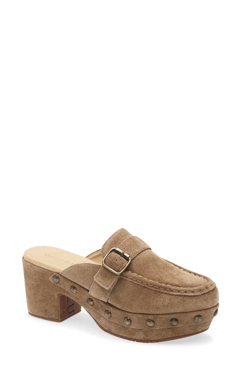 Genni Platform Loafer Mule (Women)