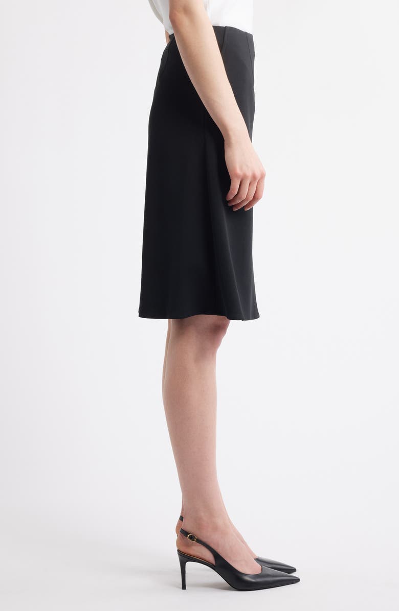 Ming Wang Stretch Deco Crepe A-Line Skirt, Alternate, color,