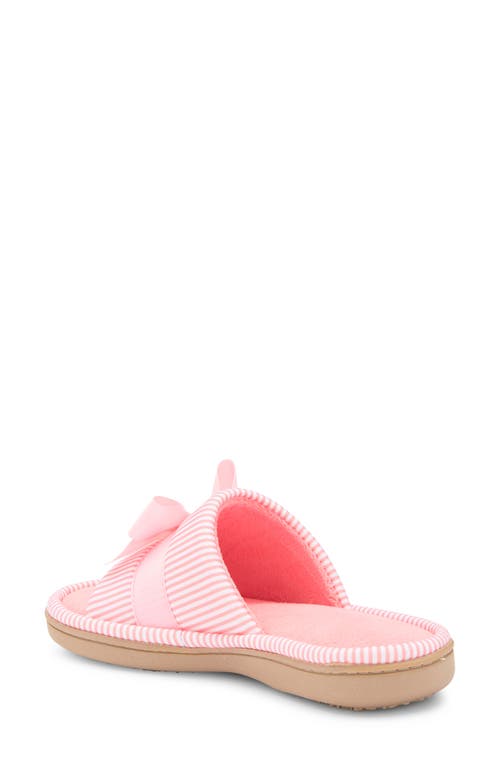 ISOTONER ISOTONER FRUIT CHARM SCUFF SLIPPER 