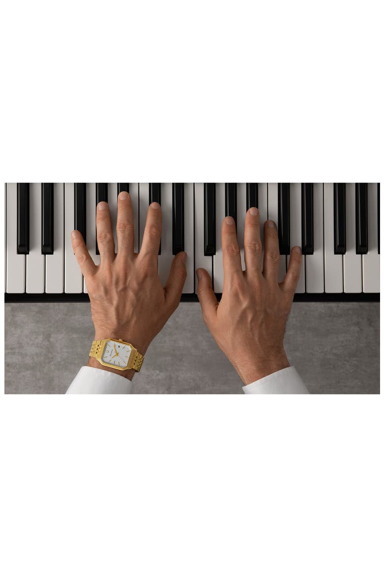 Tony Bennett We Are All Here Goldtone Bracelet Watch, 32mm, Alternate, color, GOLD-TONE