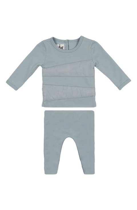 Puffed Triangle Top & Leggings Set (Baby)