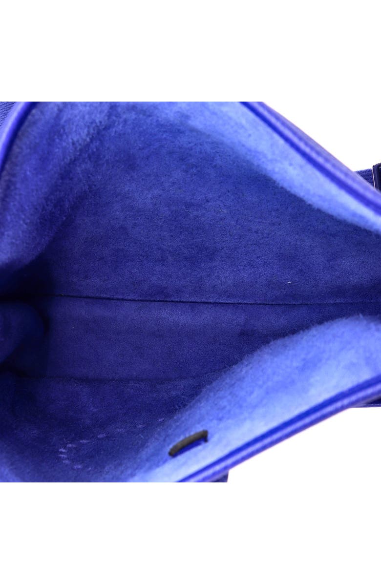 Pre-Owned Hermes Evelyne Bag Gen III Clemence PM, Alternate, color, Bleu Electrique