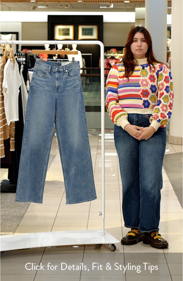 Flexi Andi High Waist Wide Leg Jeans, sales video thumbnail