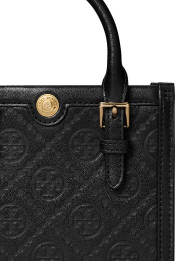 Tory Burch Mini T Monogram Debossed North/South Tote | Nordstrom