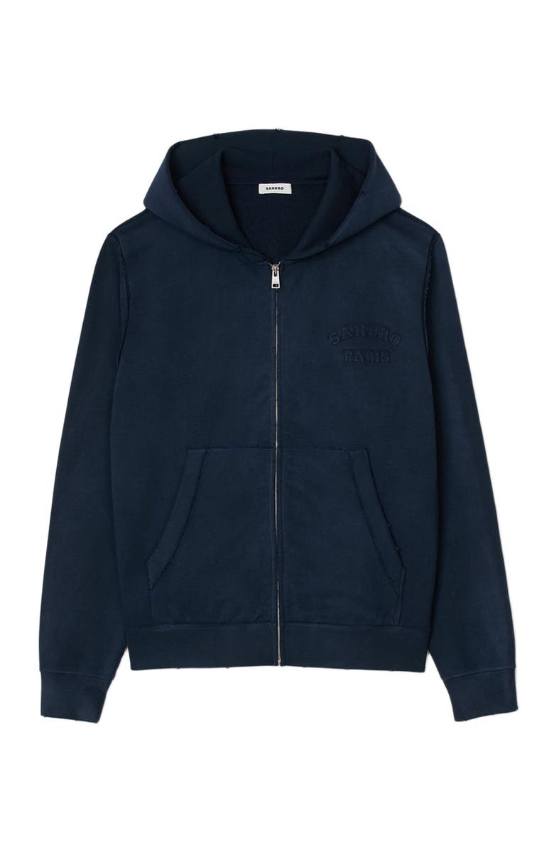 SANDRO Patch sweatshirt, Alternate, color, 