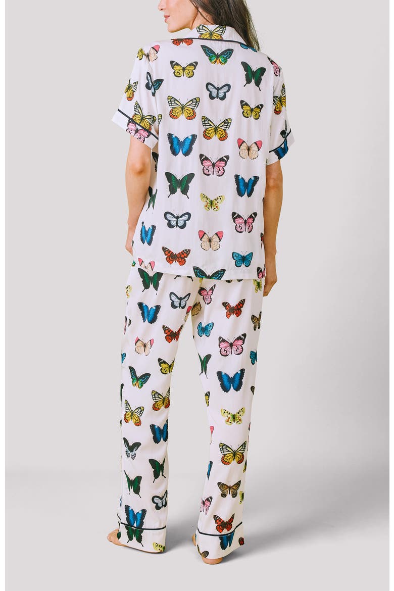 Mariposa Pants Set, Alternate, color, White
