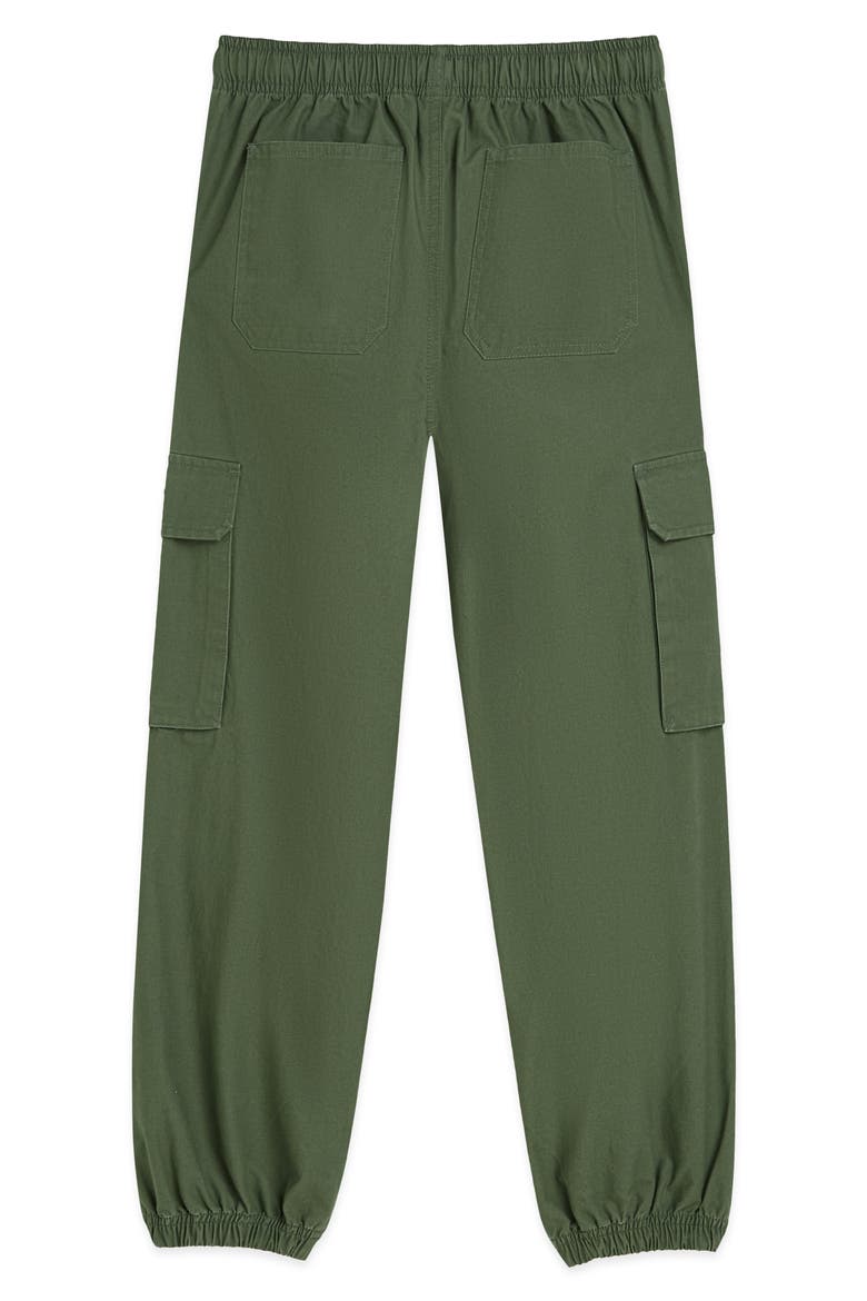 Kids' Cargo Joggers, Alternate, color, OLIVE/ KHAKI
