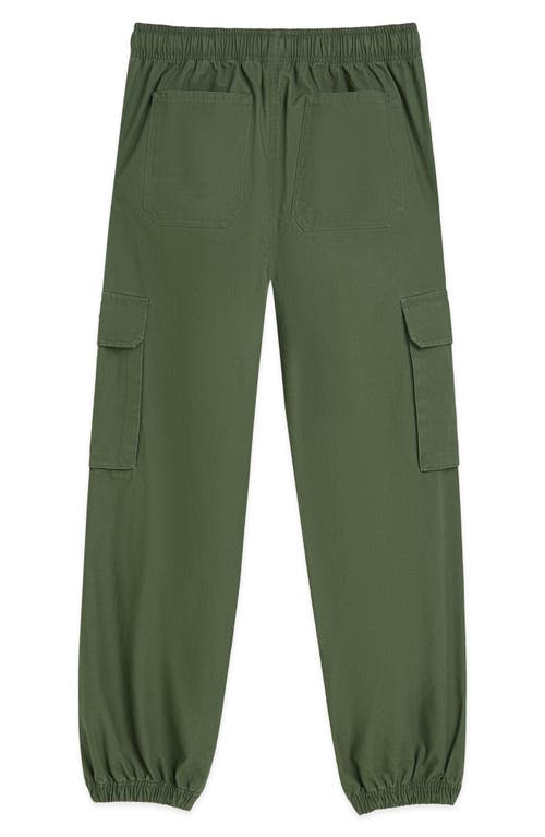 Scotch & Soda Kids' Cargo Joggers In Green