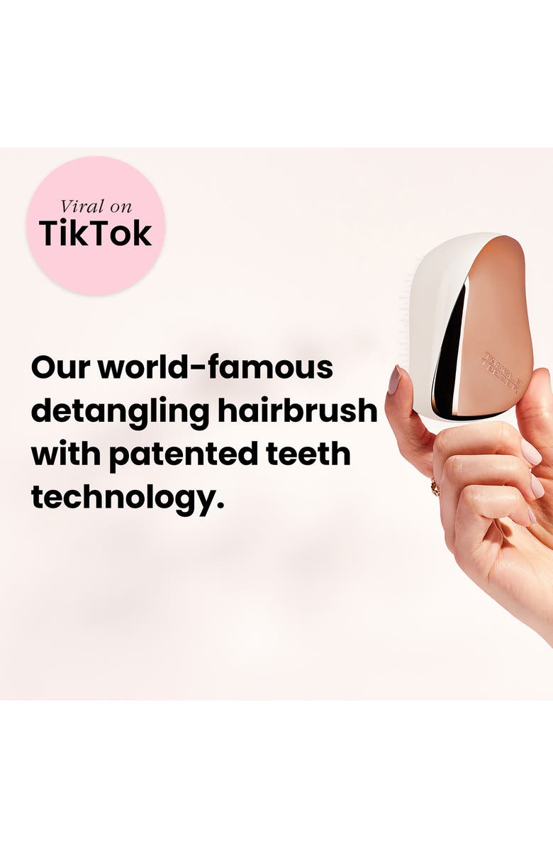 Tangle Teezer Compact Styler, Alternate, color, Gold/Ivory