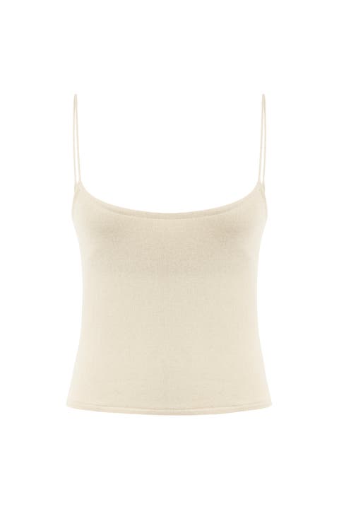 Billie Cashmere Vest Top